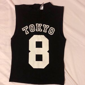 🍒 H&M black crop top 🍒